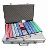 Aluminum poker chip case